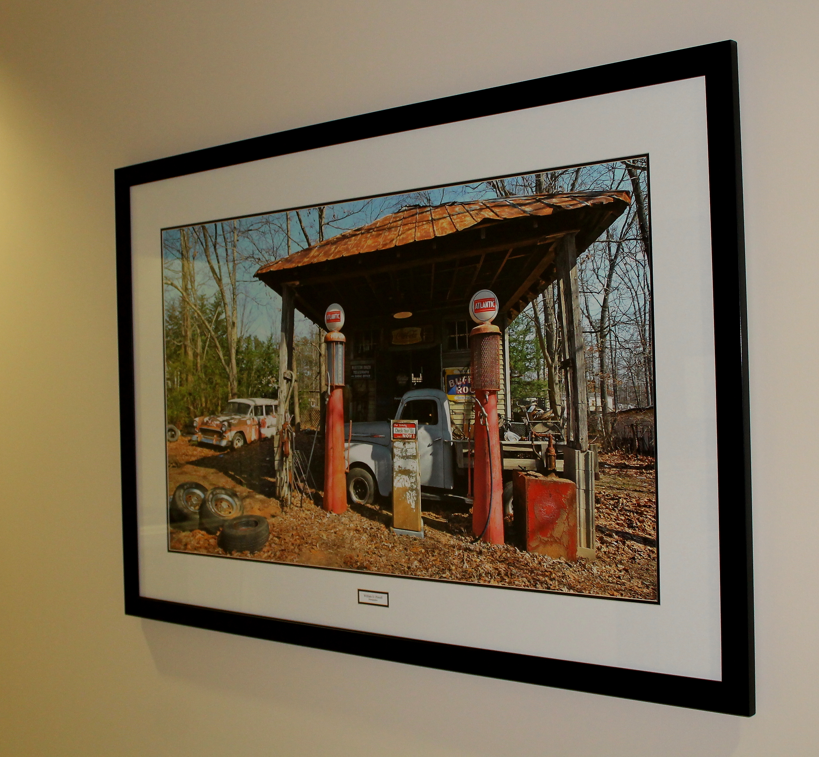 Original photography printed in-house - overall size 40" x 60"