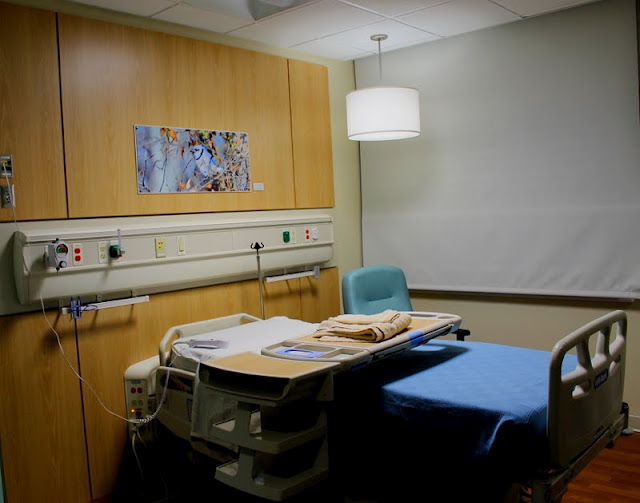Art concept for hospital patient rooms