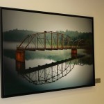 Original photography printed in-house featuring a floater style frame